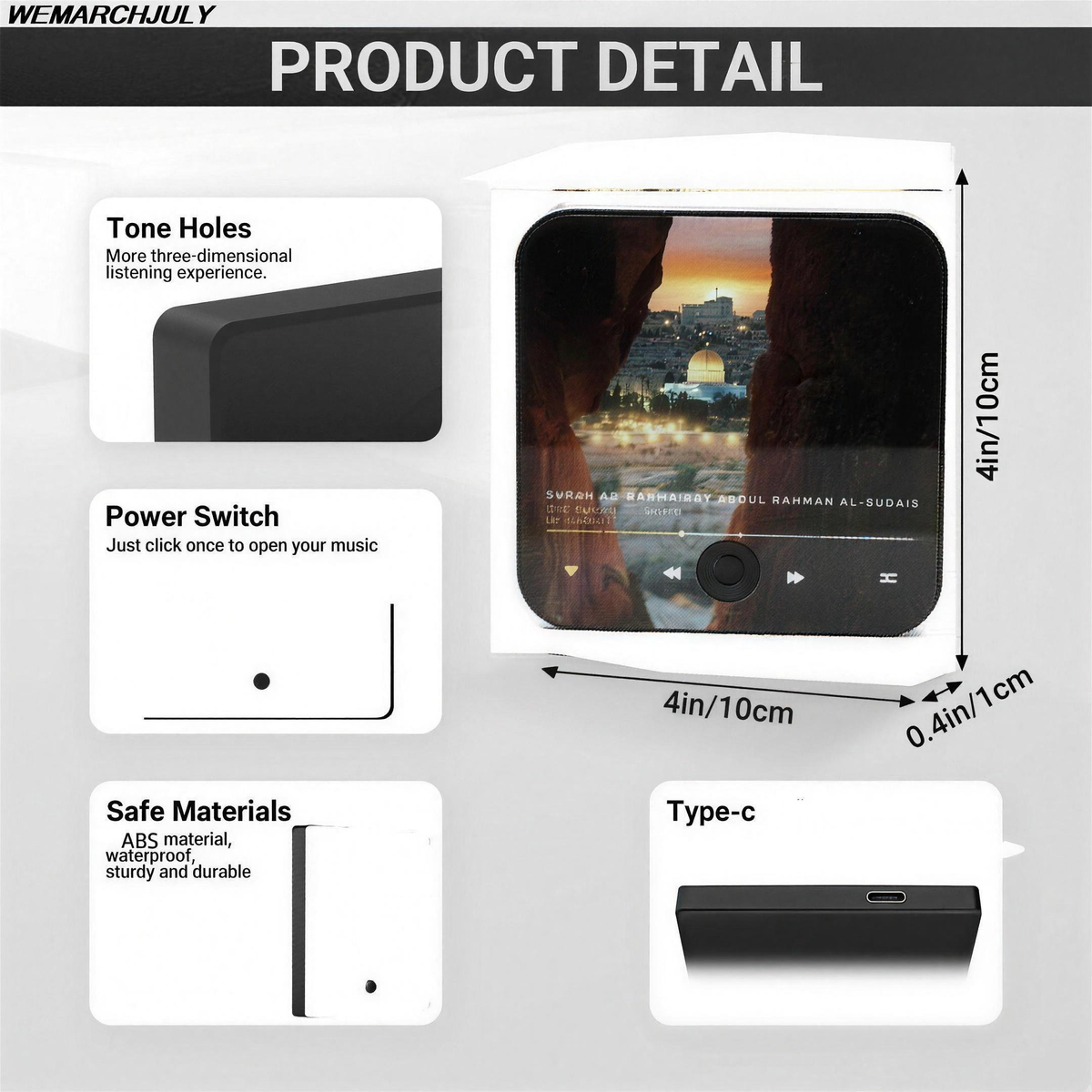Dimensions and specification diagram